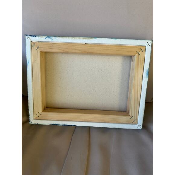 OOAK Original Oil Painting Colorful Happy Bouquet On Gallery Wrapped Canvas - Picture 3 of 5